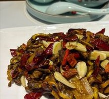Dried Chili with Hand-Quick Mushroom