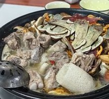 Pork Rib Mushroom Pot