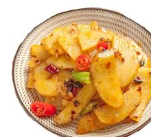 Dry Chili Potato Slices