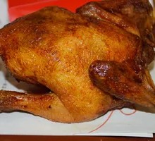 Honey-glazed扒 Chicken