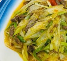 Scallion Stir-Fried Beef