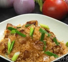 Stir-fried Pork with Fried Rice