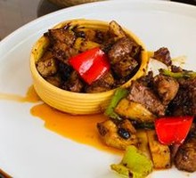 Black Pepper Beef Cubes