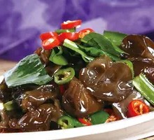 Cold-Mixed Wild Small Black Fungus