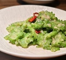 Old Bean and Bitter Melon Stir-fry