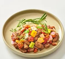 Wagyu Snowflake Sirloin Cubes