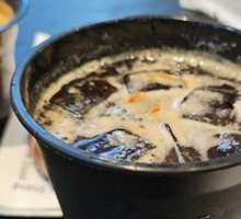 Plum Sparkling Americano