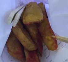 Glazed Sweet Potato Strips