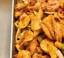 Potato Chip Dry Pot Chicken