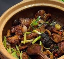 Stewed Chicken with Mushrooms
