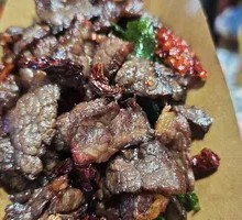 Fresh Fried Oil-Drizzled Dried Pork