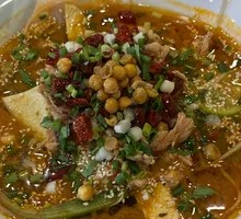 Sichuan-style boiled pork slices