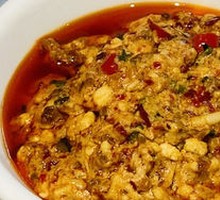 Smelly Tofu Crumbs with Beef