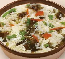 Seaweed and Egg Soup