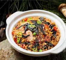 Milk Mushroom Fried Rice