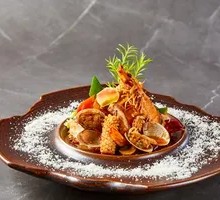 XO Sauce Iron Plate Seafood