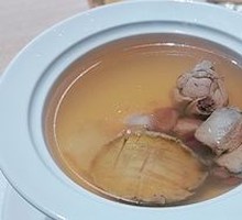 Black Chicken, Ham, and Abalone Stew