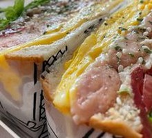 Mozzarella Thick Egg Sausage Sandwich