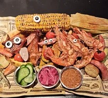 Halloween Tea Party Platter