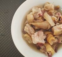 Braised Beef Tendon in Clear Soup