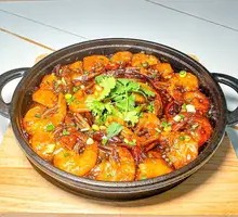 Stewed Large Shrimp