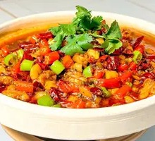 Spicy Frog Legs in Dry Pot