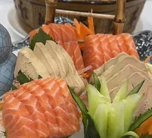 Salmon and Foie Gras Platter