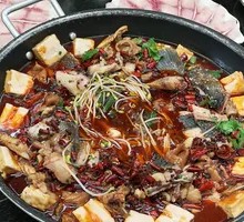 Stinky Tofu and Pork Intestine Fish