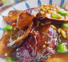 Sauced Eggplant