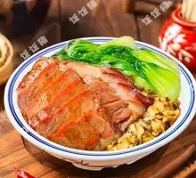 Pork Trotter and Char Siu Rice