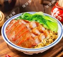 Pork Belly and Meat Roll Rice