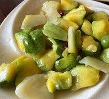 Cucumber and Potato Stir-fry