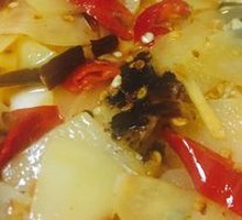 Dry Chili Potato Slices