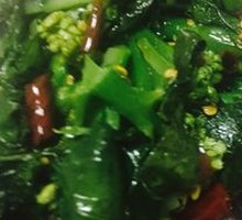 Stir-Fried Mustard Greens
