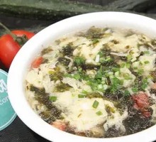 Seaweed and Egg Soup