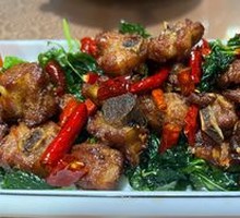 Mint Fried Spare Ribs