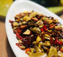 Green Pepper Stir-fried Dry Boletus