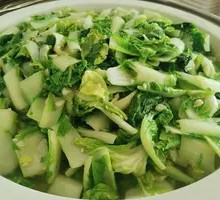 Garlic Stir-Fried Baby Bok Choy