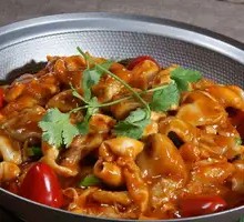 Spicy Fish Bladder Hot Pot