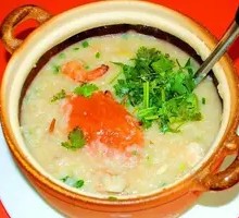 Shrimp and Crab Rice Porridge