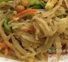 Stir-fried Egg with Green Pepper and Flatbread