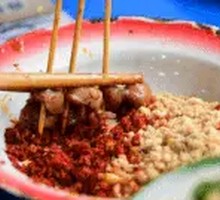 Tripe from the stomach of cattle