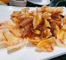 Fried Purple Potatoes