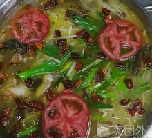 Pickled Cabbage and Preserved Pork Trotter