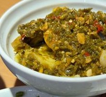 Caramelized Century Egg and Eggplant