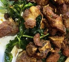 Mint Fried Spare Ribs