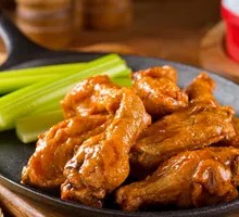 Freshly Boiled Chicken Wing Tips