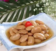 Freshly Harvested White Kidney Beans