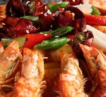 Spicy Dry Pot Shrimp