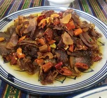 Oil-Poured Dried Pork